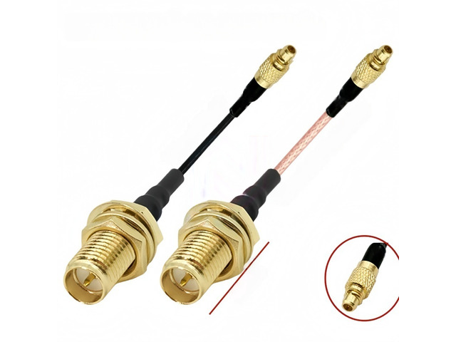 RF1.37 / RG178 / RG316 Coaxial Cable MMCX To PX-1 / SMA Male/Female WiFi Antenna Extension Jumper Straight & Right Angle