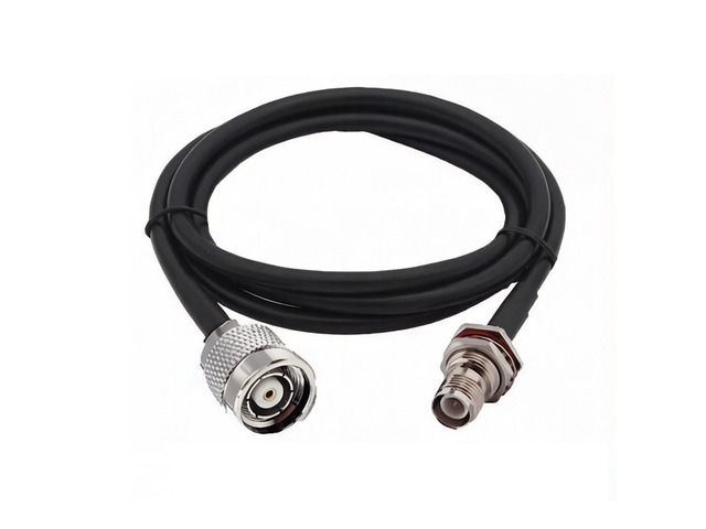 Reverse RP TNC Female Inner Pin To RP TNC Male With Socket Adapter Cable Assembly RG58 50CM/100CM/200CM Wholesale