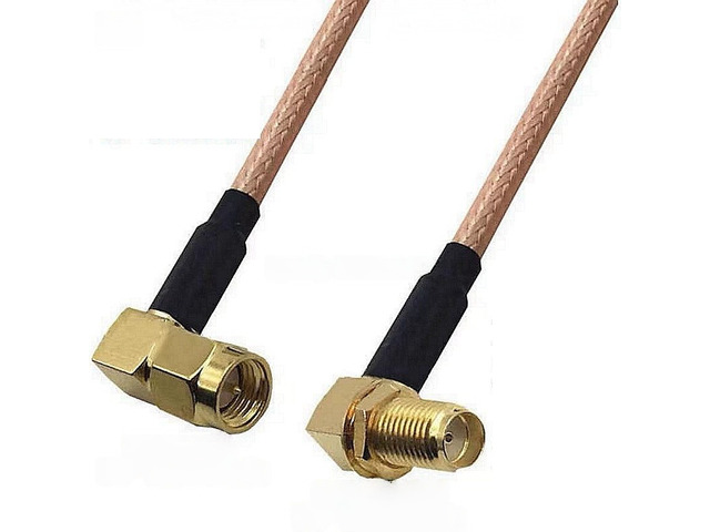 RG316 SMA To SMA Male Female Kit Set Connector RPSMA Male Female To SMA Crimp for Pigtail Jumper Extension Cable RG-316 Low Loss