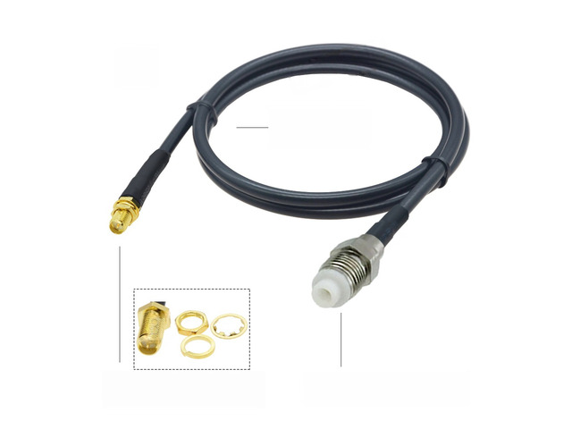 LMR240 Cable FME Male/Female to SMA Male/Female Connector Cable Low Loss 50ohm 50-4 RF Coaxial Pigtail Extension Jumper