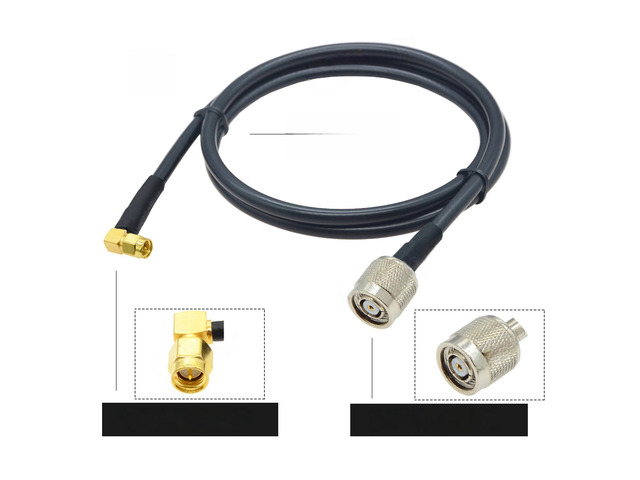 LMR240 TNC Male Plug RF Coaxial Extension Cable to SMA Male/Female Connector Low Loss 50ohm with 50-4 Pigtail Jumper