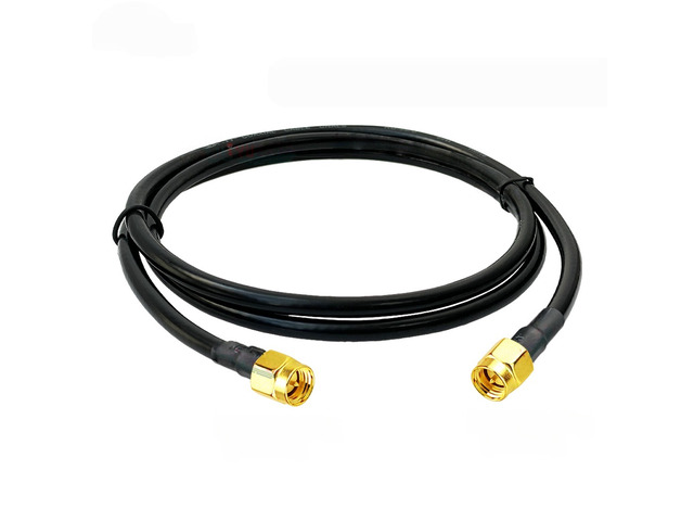 15cm~20m RG-58/U RF Cable SMA Type Connector SMA Male 90 Angle Plug to SMA Female Jack RP-SMA Male RG58 Coaxial Extension Cable