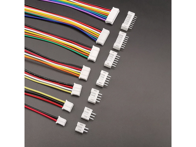 5Sets Mini Small Micro 2.0mm PH2.0 Male Female Connector 2/3/4/5/6/7/8-Pin Plug With Terminal Wires Cable Socket 26AWG