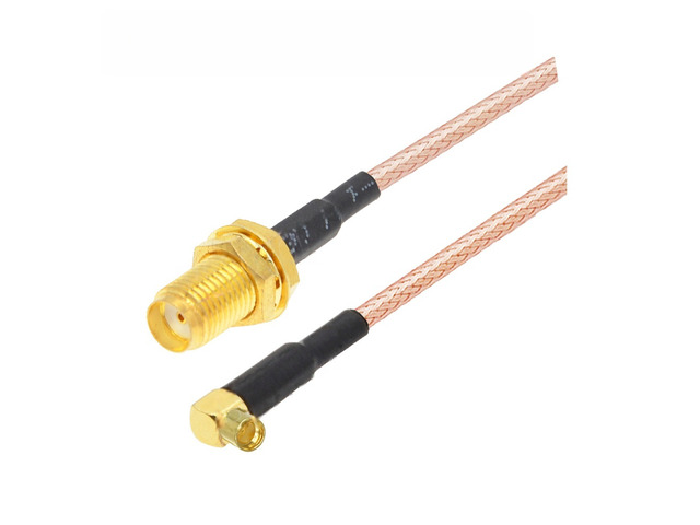2PCS Straight MMCX Male to SMA Female Right Angle 90 Degree RG316 Pigtail FPV Antenna Adapter RF Coaxial Extension Cable 5CM-10M