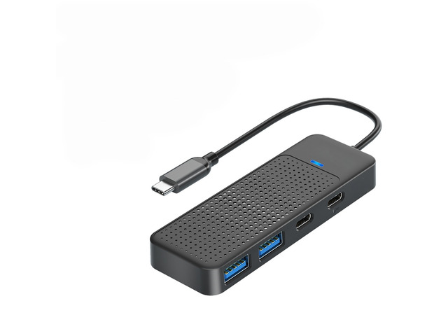 5Gbps 4-in-1 USB3.0 Hub USB HUB Adapter Expansion Dock Ultra-Slim OTG Adapter Type C PD100W For PC Computer Accessorie