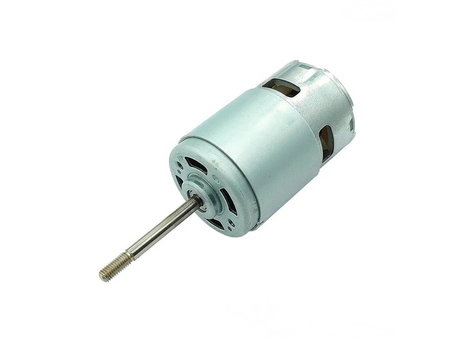 Generic for 775 Motor DC 12V 18V 24V 36V High Power Screw Shaft Motor Front Ball Bearing Medium High Speed Large Torque Motor DIY Drill Tool