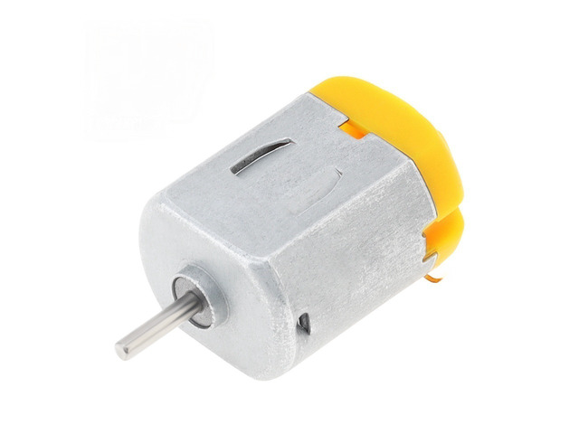 Generic for F130 DC Motor 3V - 6V 13500RPM-27000RPM High Speed Micro Motors for DIY Model Car / Model Ship / Mini fans/ Household Appliances
