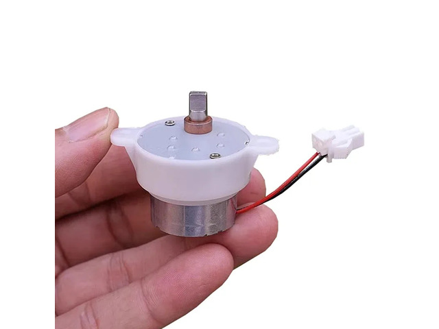 Generic for Micro Mini 300 Gearbox Gear Motor DC 6V-12V 15RPM Slow Speed Large Torque Dual Flat Shaft DIY Electric Valve Hobby Toy Model