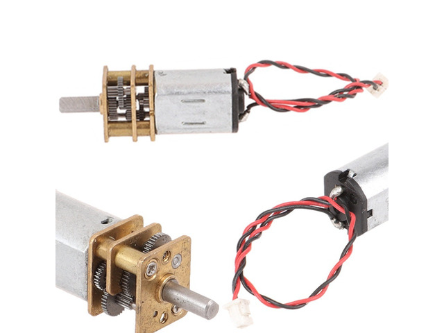 Generic for DC 3V-12V 60RPM Micro Mini Slow Speed N20 Full Metal Gearbox Gear Reducer Motor DC 5V 50mA