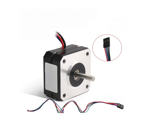 Generic for Nema17 Stepper Motor 20mm 1A 16N. cm 42 Short step motor 4-Lead 17HS08-1004S for CNC Extruder 3D Printer motor