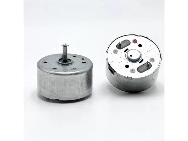 Generic for Mini Mute 24mm Round Spindle Motor RF-300-1D390 RF-300CA DC 1.5V-6V 5500RPM Precious Metal Brush DIY Toy Fan Solar Power Model