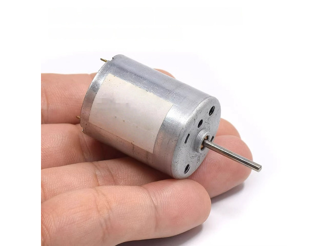 Generic for Mini 24mm Mute Engine RF-370CA-12560 DC 12V 18V 24V 7250RPM Car Window Door Lock Electric Motor 18mm Long Shaft