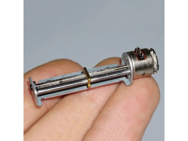 Generic for 2-Phase 4-Wire Stepping Motor Micro Mini 10mm Precision Screw Stepper Motor 32mm Stroke Linear Slider Actuator Metal Nut