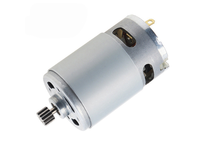 Generic for RS550 DC Motor 8.2mm 14 Teeth Gear Micro Motor RS 550 21V 28000RPM Electric Saw Motor for Mini Rechargeable Hand Saw