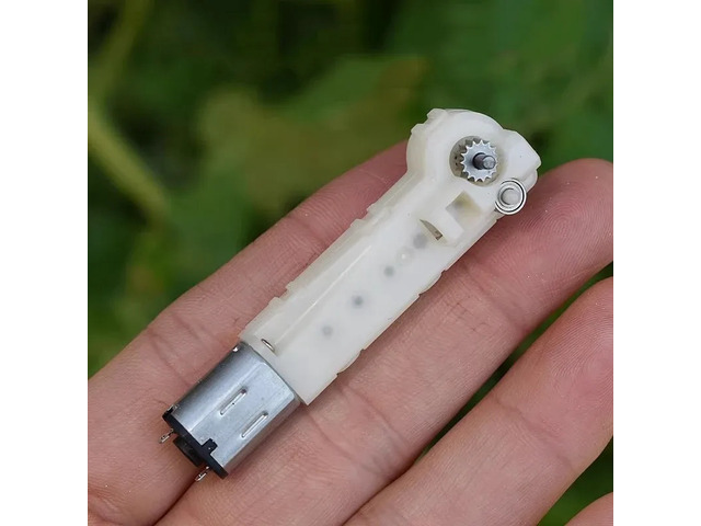 Generic for Micro N20 Motor Metal Brush Plastic Gearbox Worm Gear DC 5V-6V 30RPM-39RPM Slow Speed for 3D Printing Pinter Pen Robot Model