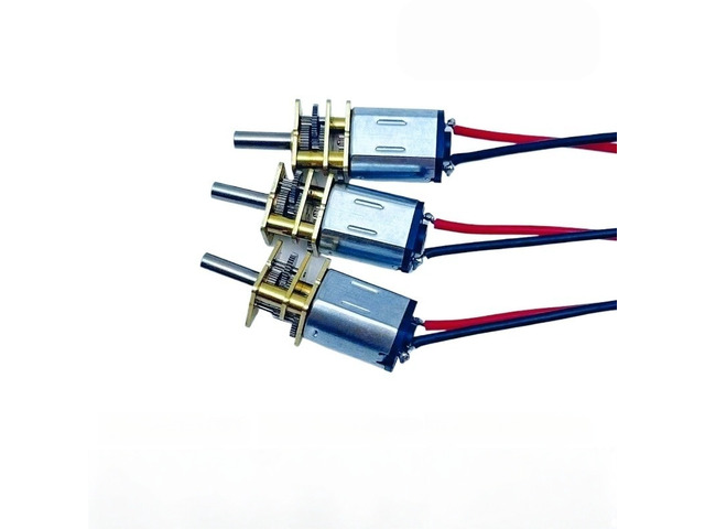 Generic for Precision GA12-N20 Reduction Motor with Wire 3V 50rpm 6V 100rpm 12V 200rpm Micro DC Gear Reduction Motor