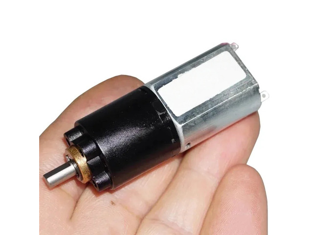 Generic for Mini 20mm 130 Gear Motor DC 3V 5V 6V 9V 8RPM-31RPM Slow Speed Three-Stage Planetary Gearbox Gear Reduction Motor DIY Robot Car