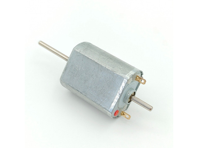 Generic for FK-130SH Micro 130 Dual Shaft Motor DC 12V 18V 24V 19000RPM High Speed Mini 20mm Electric Motor Hobby Toy Car Boat Train DIY