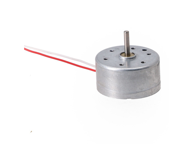 Generic for RF-300CA 3V 5V 6V DC Motor 10300RPM Mini 24mm Round Electric Motor For DIY Fans Electronic Solar Products Generator Parts