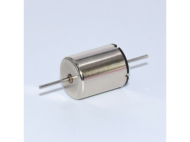 Generic for 1215 12mm*15mm Small Mini Coreless Dual Shaft Axis DC Motor 6V 9V 12V 17000rpm High Speed RC Rail Train Engine