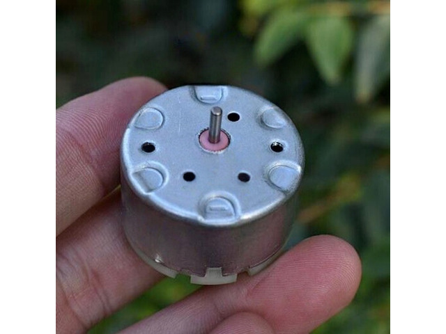 Generic for RK-500TB-13500 Micro Sweeper Motor DC 6V-12V 5600RPM Small Round 32mm Diameter DC Motor 2mm Shaft For Sweeper Robot Cleaner