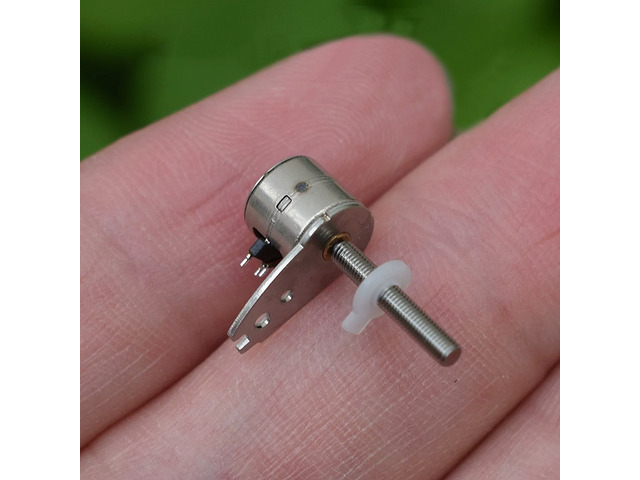 Generic for Miniature Tiny 6mm Linear Stepper Motor 2-Phase 4-Wire Stepping Motor Moving Block Slider Motor for Camera Lens