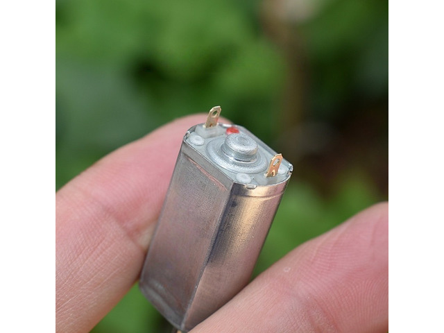 Generic for FF-050SK-11170 D/V9.0 Mini 050 Motor DC 6V 9V 12V High Speed Metal Brush Micro 15mm Electric Motor for Car AV DVD Engine