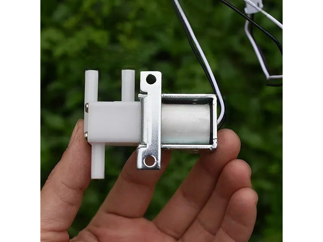 Generic for DC 12V 2-Position 3-Way Normally Closed Normally Open Mini Electric Solenoid Valve Water Flow On/Off Control Valve DIY Tea Table