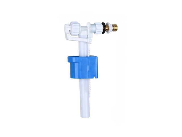 Generic for 1Pcs Cistern Filling Valve G3/8 G1/2 Brass Connection Cistern Toilet Inlet Valve Toilet Water Tank Accessory Bathroom Fixture