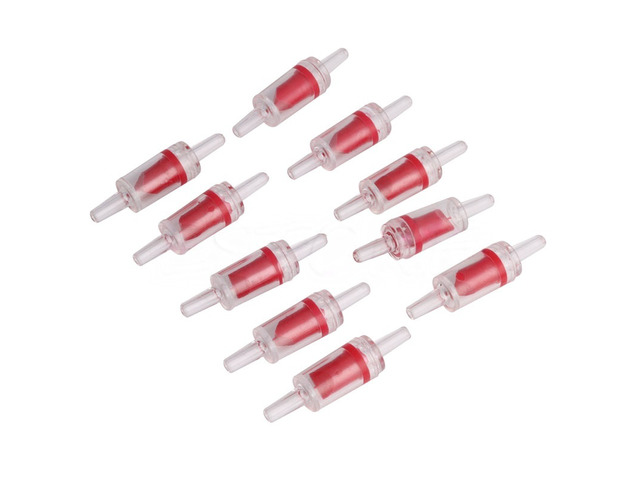 Generic for 10 Pieces Aquarium Aerator Check for Valve Air Pump One Way Non-Return for Valve Prevent the Air Pump from Entering Water P15F