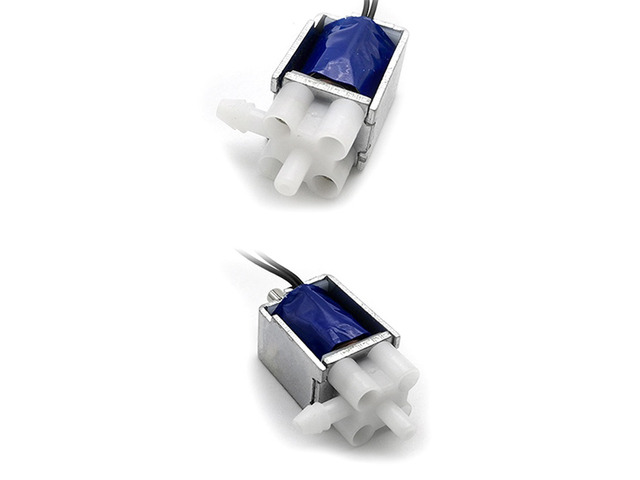 Generic for DC 5V 6V Electric Mini Micro Solenoid Valve Air Gas Release Exhaust Discouraged 2 Position 3 Way For Gas Air Pump