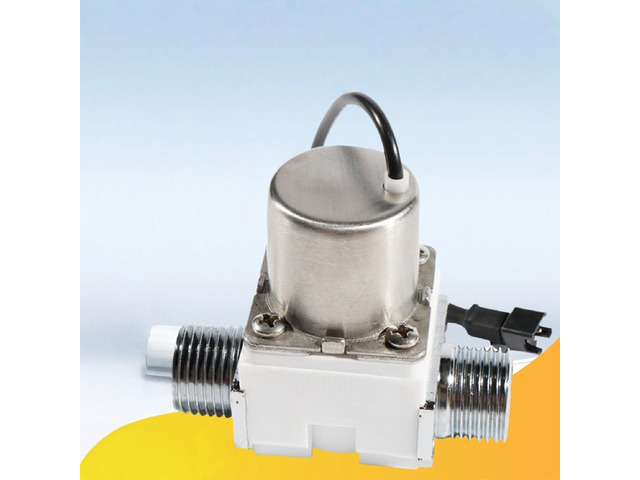 Generic for Bistable Pulse Solenoid Valve 4-point 4.5V DC Battery Powered 1/2 Inch Garden Irrigation Water Control Valve for Outdoor Use