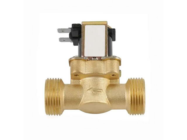 Generic for G3/4 2 Way Water Inlet N/C Normal Closed Pressure Electric Valve Solenoid Valve Electric Solenoid Valve AC 220V FCD180B
