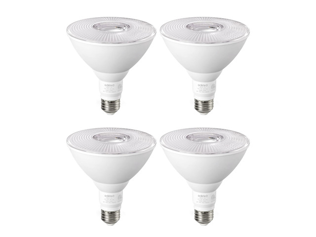 PAR38 LED Flood Light Bulbs Outdoor Dimmable 3000K 1800LM 4 Pack 18W Equivalent 120W, E26 Base, Waterproof for Patio Yard Porch Driveway Garage