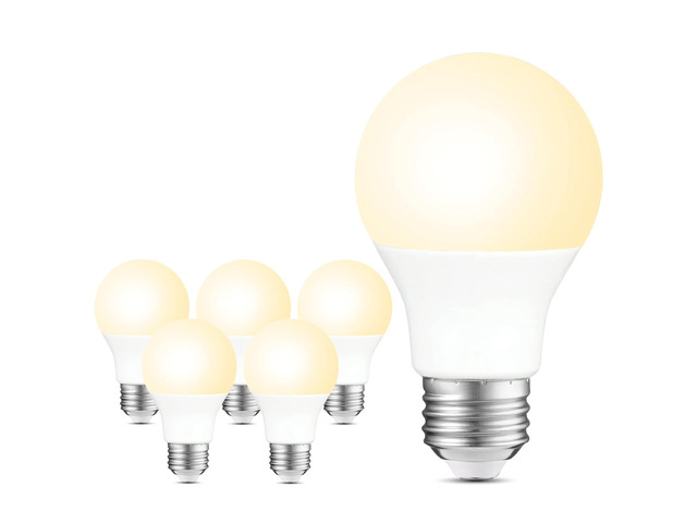 A19 LED Light Bulbs Dimmable,60W Equivalent 750 Lumens, 2700K Soft White, E26 Base, 15,000-Hour Lifespan, 8W Energy Saving LED Bulbs, Ideal for for...