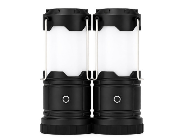 LED Camping Lantern, Battery Powered Lanterns for Power Outages, Portable Hanging Collapsible Camping Lights for Outdoor, Home, Emergency,...