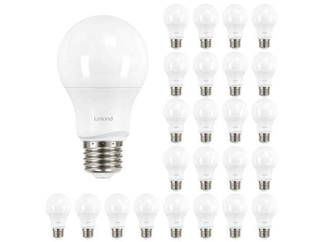 A19 LED Light Bulbs Dimmable, 60W Equivalent, Energy Efficient 9W, 2700K, 800 Lumens, E26 Standard Base, Lighting for Bedroom Living Room Home...
