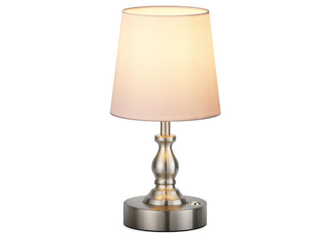 Mini Cordless LED Table Lamp, 5200mAh Rechargeable Battery Operated Lamp, 3-Level Brightness, Touch Dimmable Desk Lamp, Bedside Night Light for...