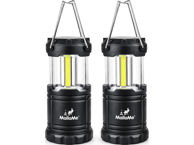 LED Camping Lantern, Battery Powered Lanterns for Power Outages, Portable Hanging Collapsible Camping Lights for Outdoor, Home, Emergency,...