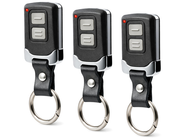 3X Mini Universal Door Opener Remote for LiftMaster Chamberlain Works with Craftsman, 893LM, 893MAX, 891LM, 371LM, 373LM, 971LM and 973LM; compact...