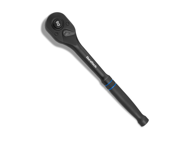 1/2-Inch Drive Ratchet, 90-Tooth Quick-Release Ratchet Wrench Reversible, Cr-V Made, 4Â° Swing, Manganese Phosphate Black Finish, Socket Wrench for...