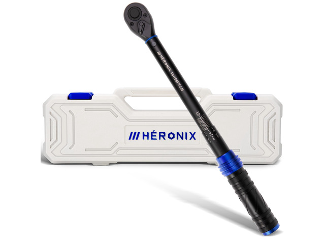 1/2 Inch Drive Click Torque Wrench, 10180 Ft. Lb/13.6244.0 Nm ±3% Accuracy, 72-Tooth Dual-Direction Ratchet, Adjustable Newton Meter Torque Wrenches...
