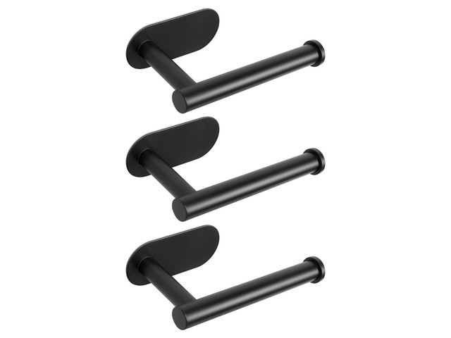 Toilet Paper Holder Self Adhesive, Premium Thicken SUS304 Stainless Steel Rustproof Adhesive Toilet Roll Holder no Drilling for Bathroom, Kitchen,...