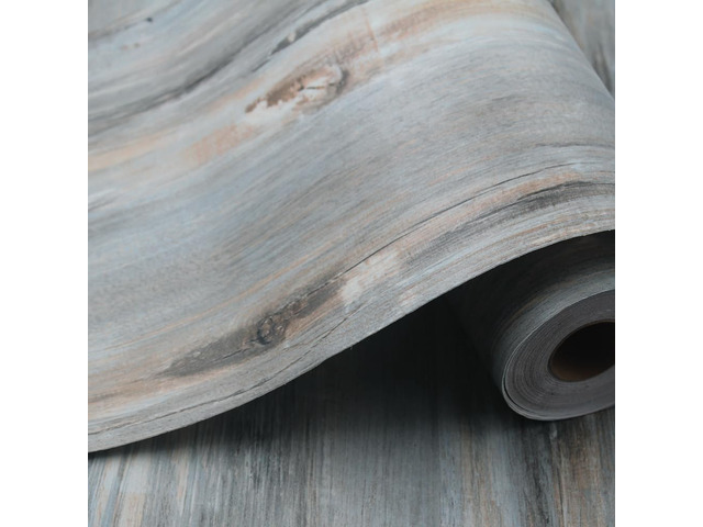 Wood Grain Peel and Stick Floor Tiles, 11.8' W × 118' L, TideWashed Soft woodlook finish, Easy to cut, Nonslip texture, Good for renters and DIY...