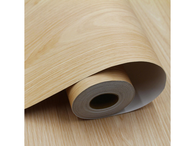 Wood Grain Peel and Stick Floor Tiles, 11.8' W Ã— 118' L, Natural Oak Soft woodlook finish, Nonslip texture, Helps protect floors, Works on many...