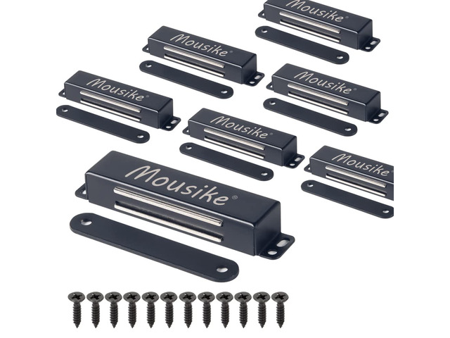Magnetic Door Catch Heavy Duty 90lb Door Magnets with Strong Magnetic for Kitchen Cupboard Wardrobe Closet Cabinet Door Drawer Latch