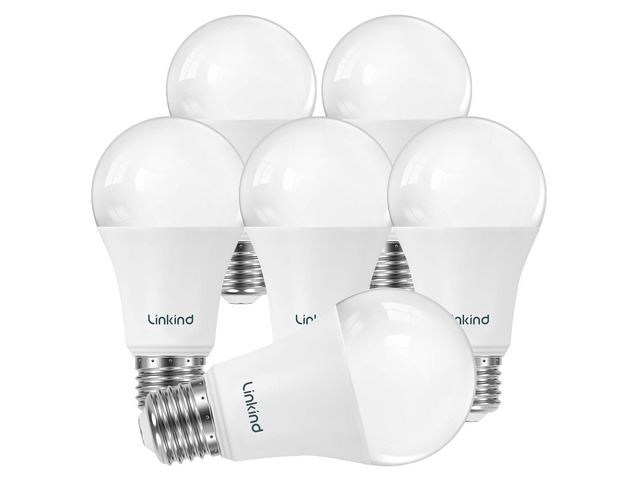 A19 LED Light Bulbs, 100 Watt Equivalent, 5000K Daylight 6 Packs Efficient 14W 1600 Lumens Non-Dimmable LED Bulb, E26 Standard Base Bulbs 120V for...