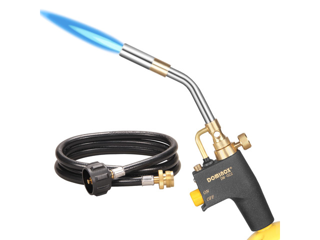 High Intensity Propane Torch Head with 5FT Hose, Torch Head Kit Trigger Start Gas Torch for Propane, MAPP Gas Tank, MAPP Gas Torch for Ignition,...