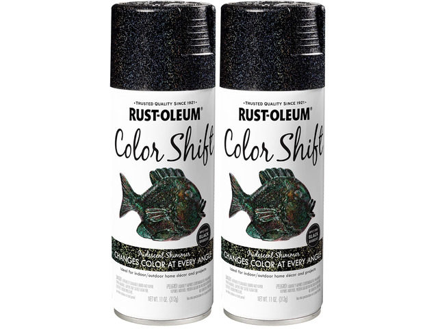 384335 Specialty Color Shift Spray Paint, 11 oz,Iridescent Shimmer (Pack of 2)