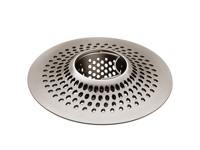 Shower Drain Hair Catcher/Bathroom Drain Cover/Bathtub Drain Strainer/Shower Stall Drain Protector(Brushed Nickel)